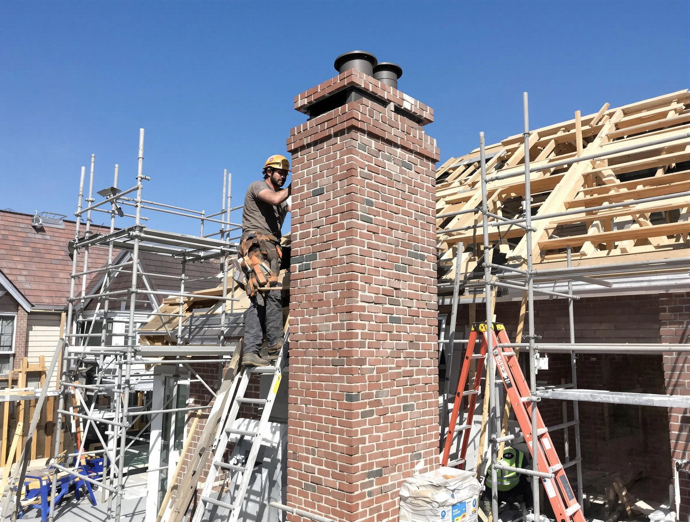 New chimney installation completed by Loganville Chimney Sweep in Loganville, GA