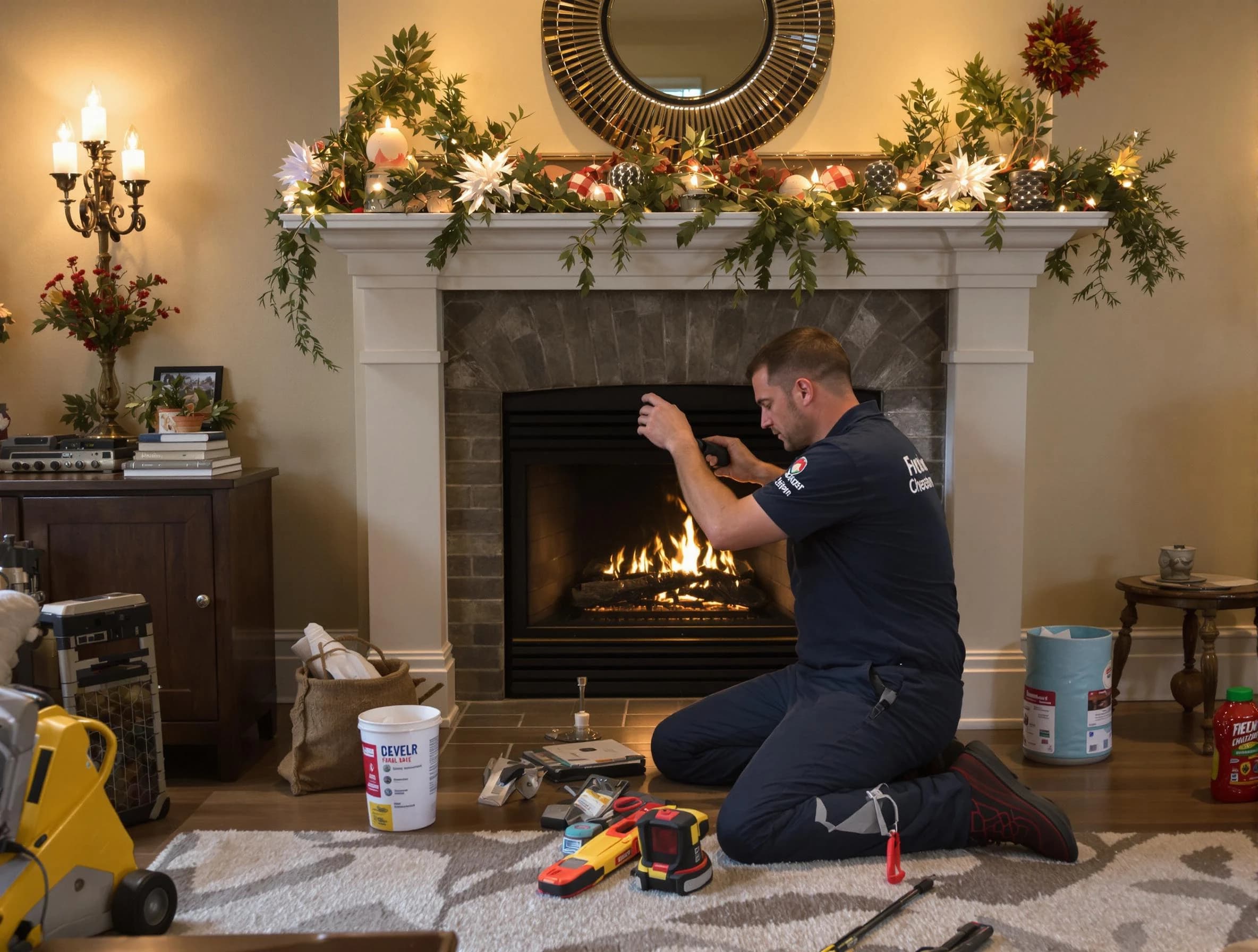 Loganville Chimney Sweep offering fireplace maintenance services in Loganville, GA