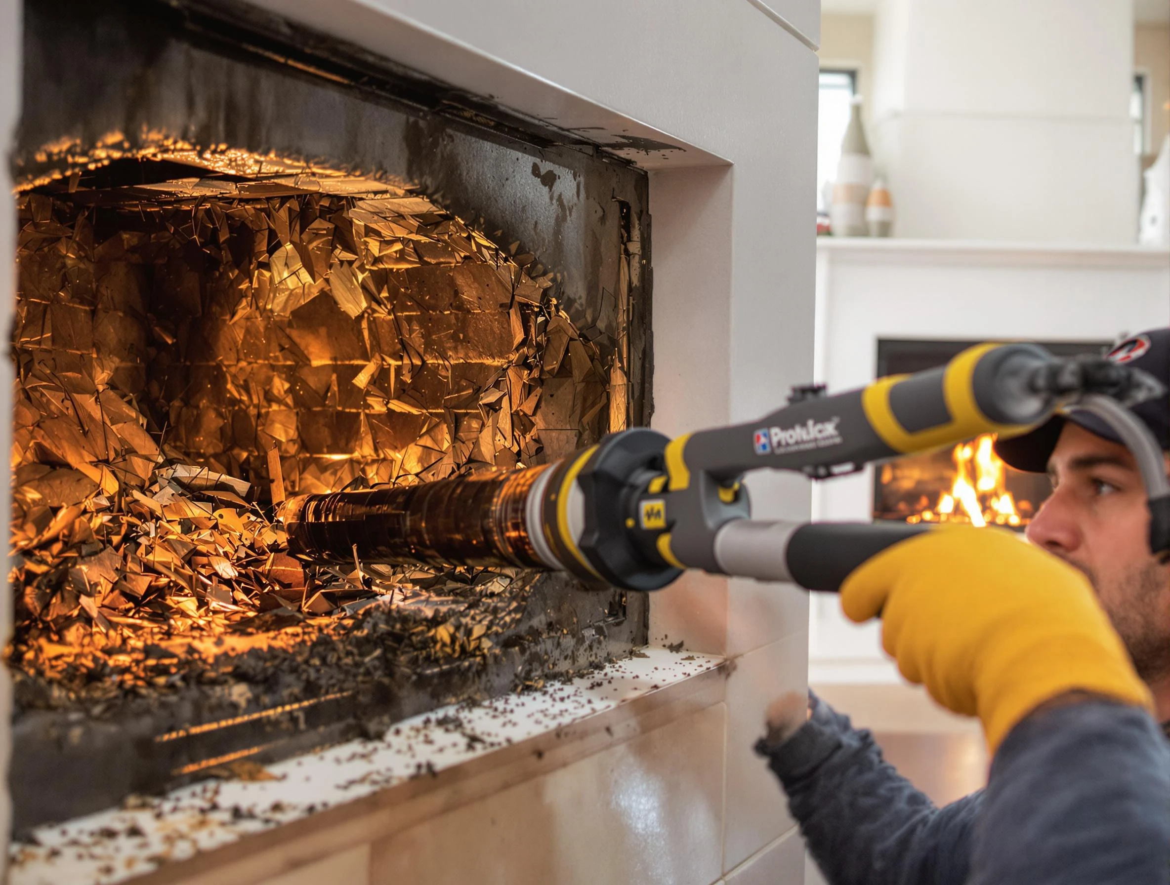 Professional chimney cleaning by Loganville Chimney Sweep in Loganville, GA