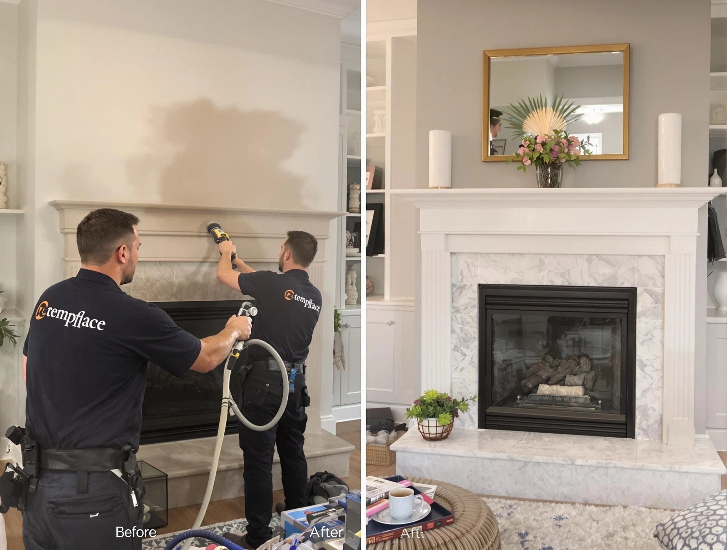 Professional soot removal by Loganville Chimney Sweep team in Loganville, GA